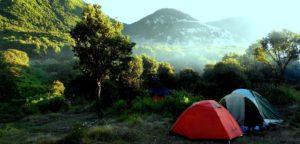 Enjoy Hiking and Camping at Beautiful Mountain