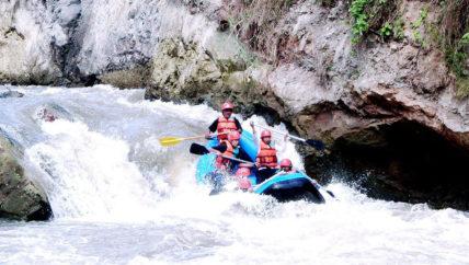 Cimanuk Rafting, Garut, West Java, Indonesia