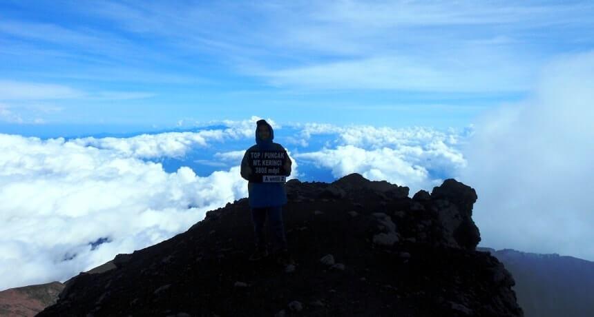 Top of Mount Kerinci"