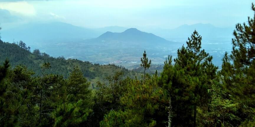 View of Bandung from Mount Manglayang