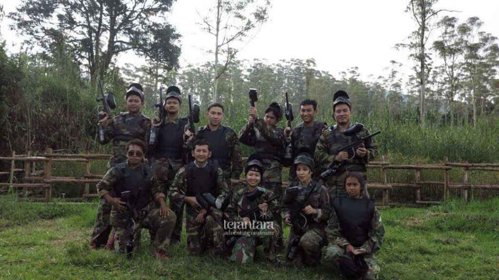 Team Building of PT Freeport Indonesia with Terantara at Ranca Upas Bandung