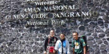 Hiking with Company Executives to Mount Gede Pangrango