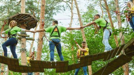Team building in Puncak, Bogor